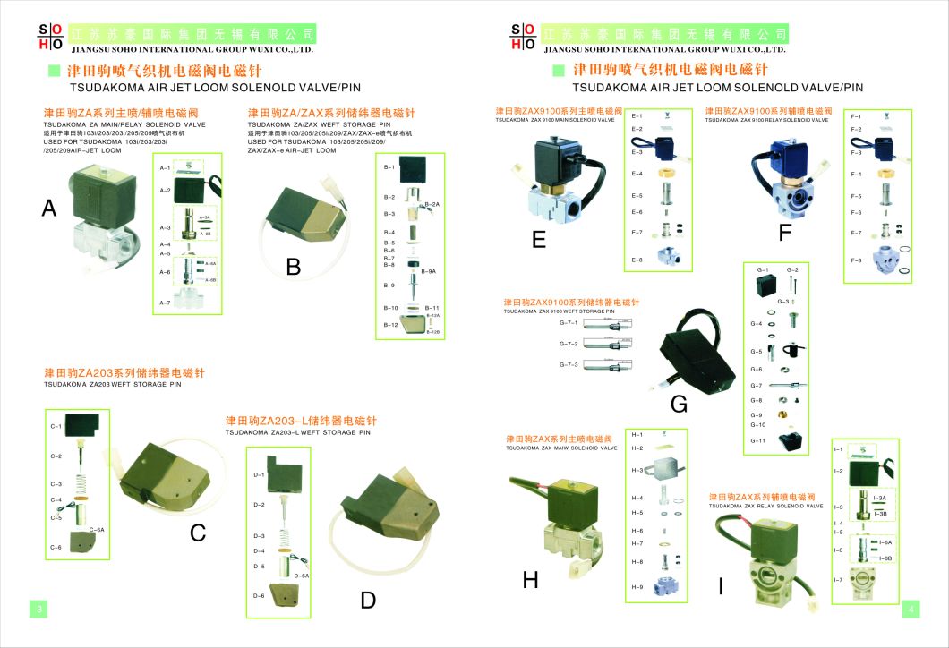 Fcu6.2 625988-70 için Tsudakoma Ts-520-2A