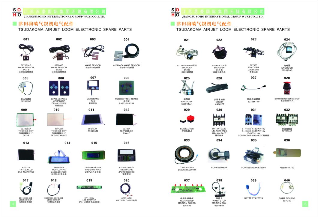 Fcu6.2 625988-70 için Tsudakoma Ts-520-2A